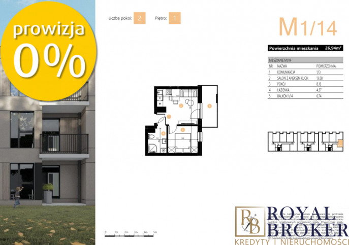 Mieszkanie Sprzedaż Rzeszów Staromieście Romana Krogulskiego 2